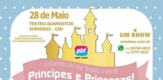 Espetáculo de teatro infantil é destaque no Adamastor neste domingo