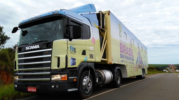 Carreta do Movimento Brasil sem Parasitose chega a Guarulhos na próxima terça