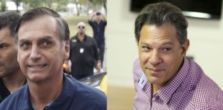 Ibope: Bolsonaro tem 57% dos votos válidos e Haddad, 43%