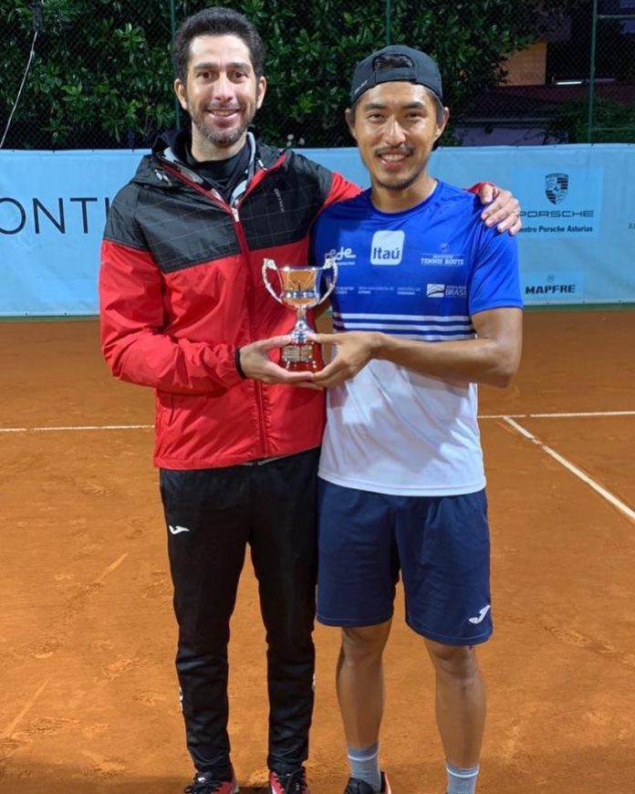 Tenista guarulhense Pedro Sakamoto conquista título de duplas na