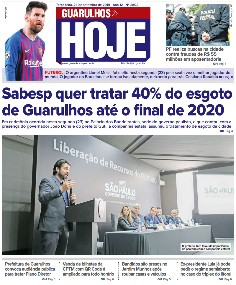Jornal Guarulhos Hoje 24/9/2019