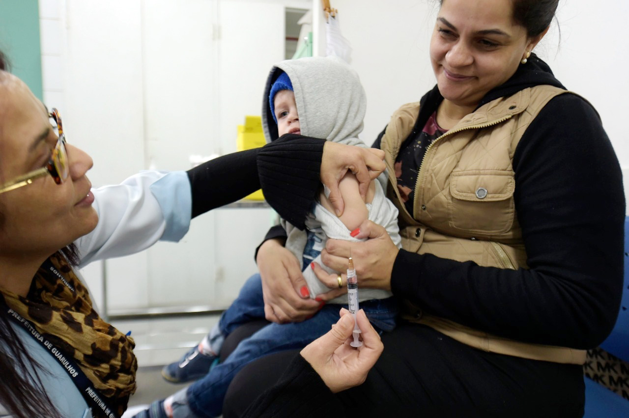 OUT 14 Vacinação do Sarampo - criança