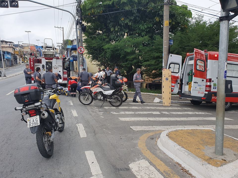 Homem é atropelado por ônibus na avenida Tiradentes - Guarulhos Hoje