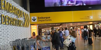 Aeroporto de Guarulhos suspende as atividades no Terminal 1 por conta do Covid-19