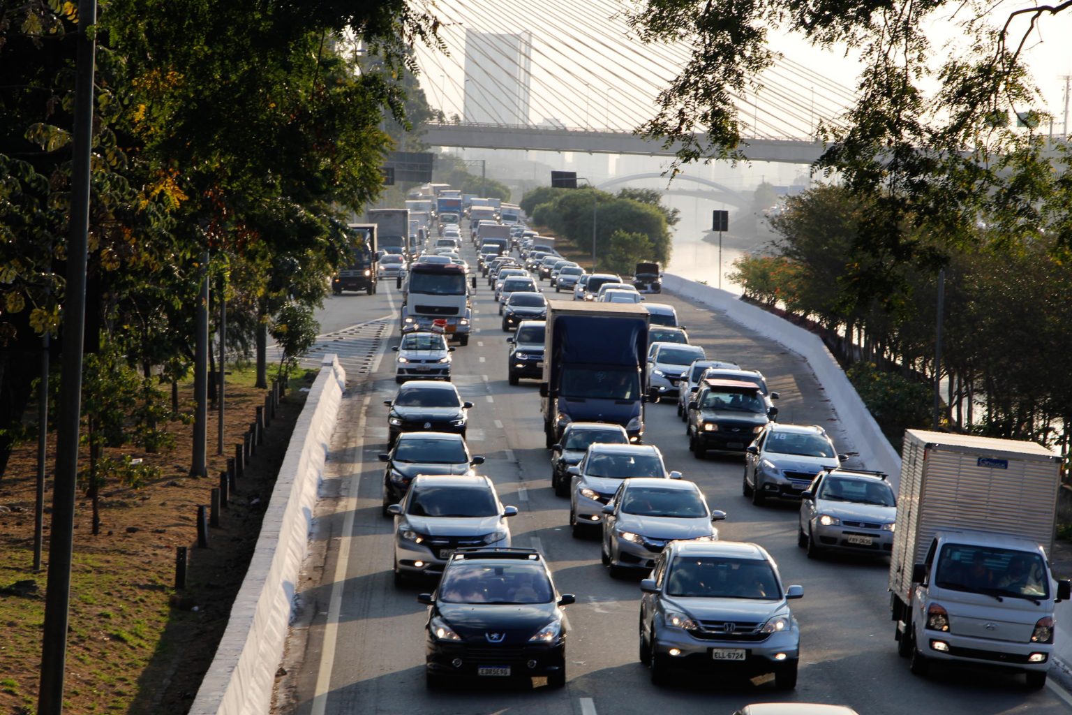 SP tem 3 km de congestionamento