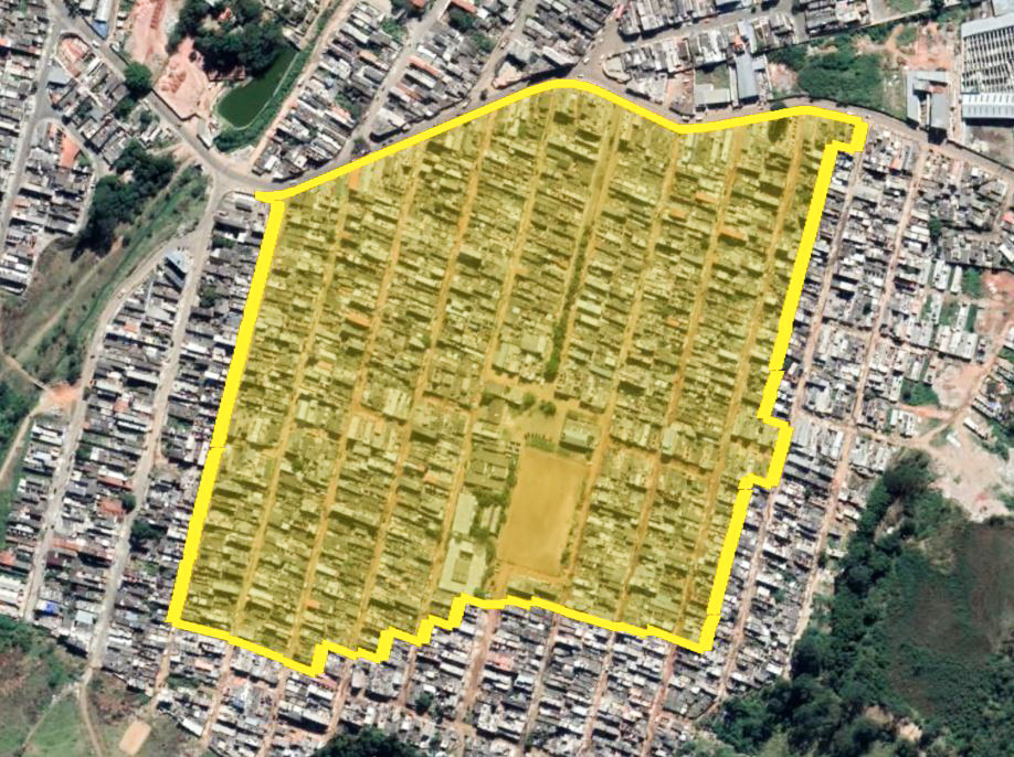 area do Anita Garibaldi beneficiada