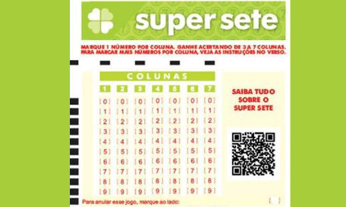 Loterias Caixa lançam 'super sete' - Guarulhos Hoje