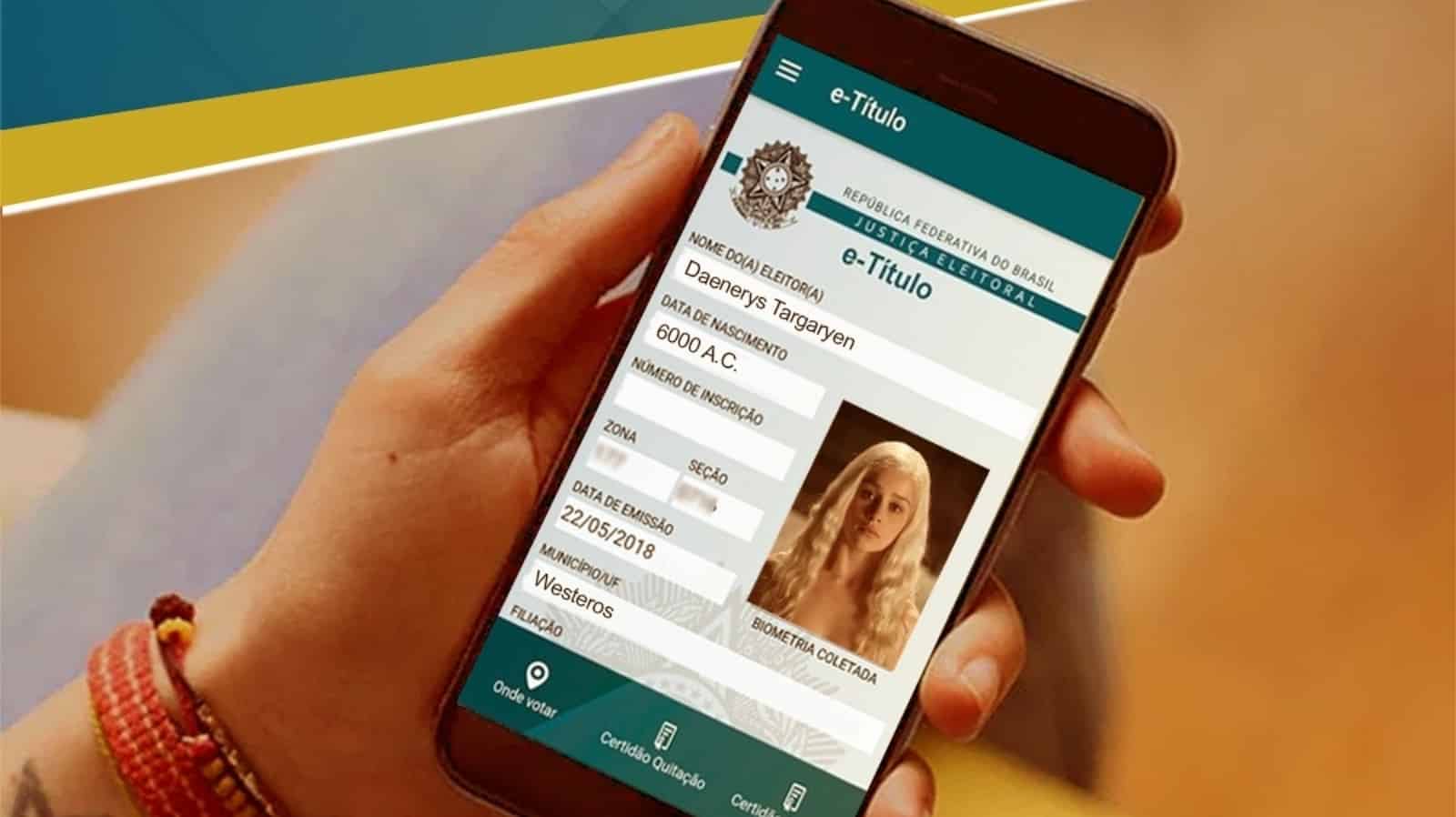 Eleições 2020 ETítulo já tem quase 900 mil downloads no Estado de São Paulo Guarulhos Hoje