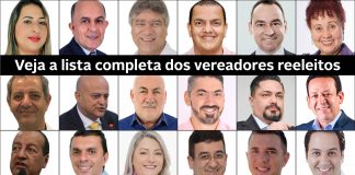 Vereadores reeleitos em 2020