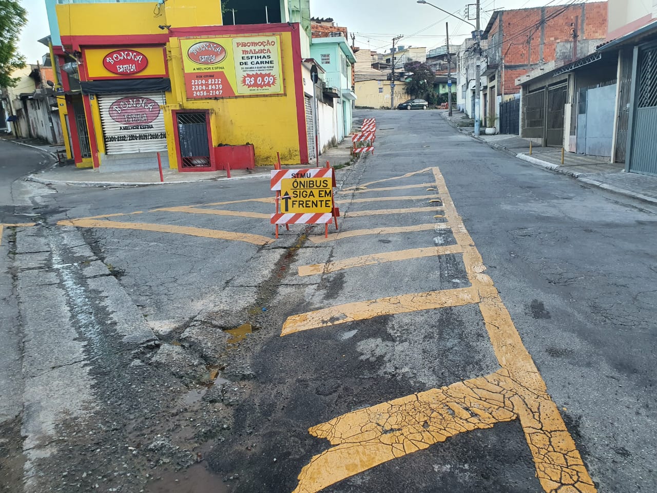 mudanca itinerario de linha0