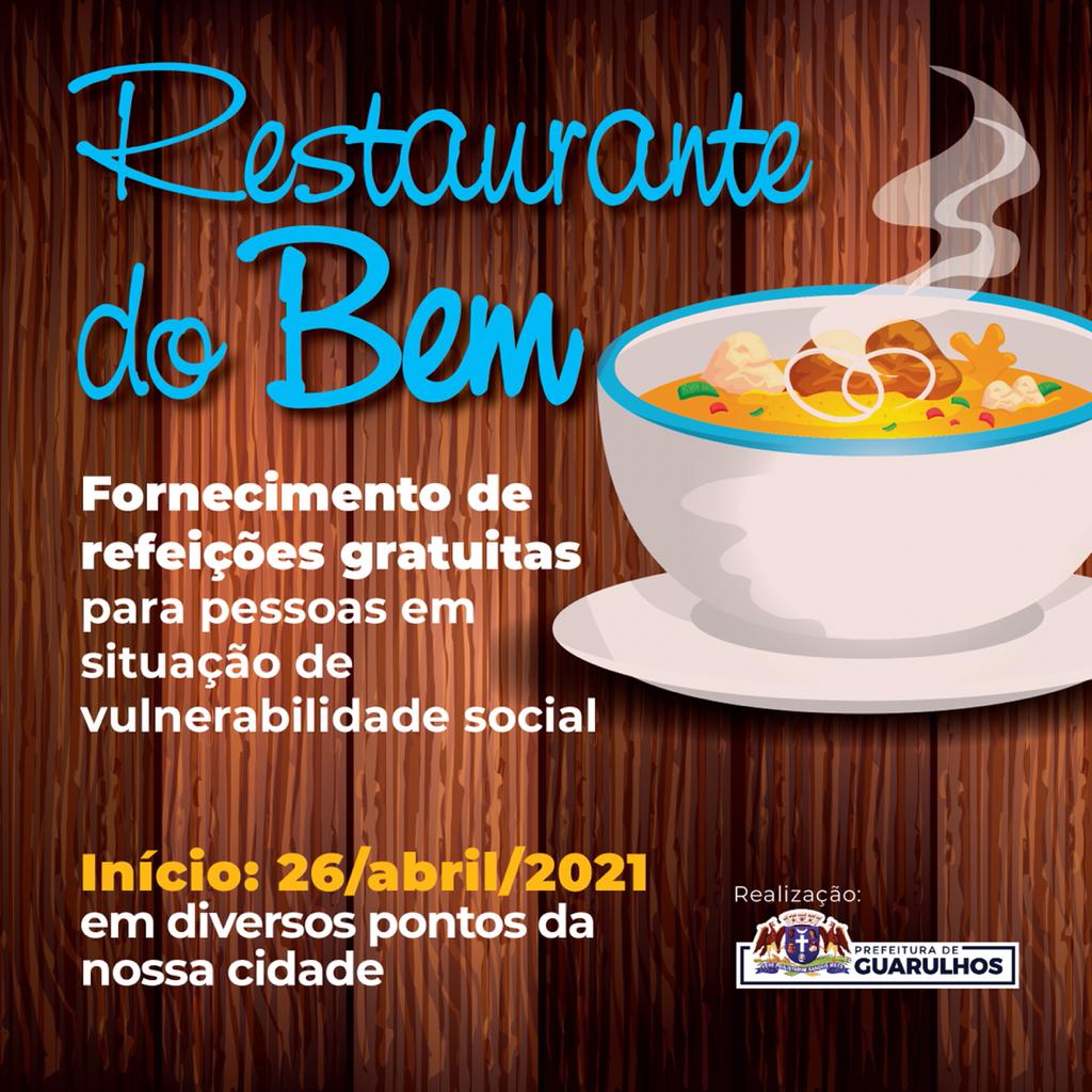 Cartaz Restaurante do Bem