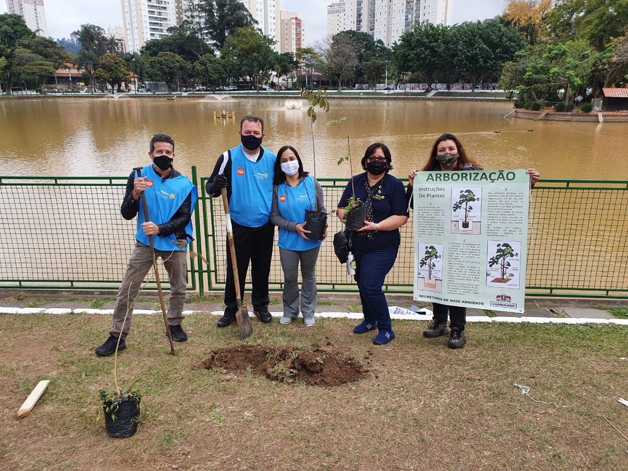 plantio no lago dos patos1