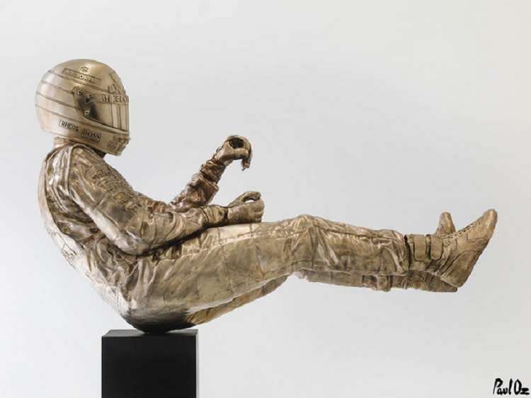 Ayrton Senna estatua