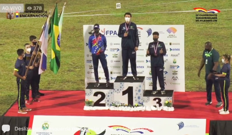 foto lançamento de dardo