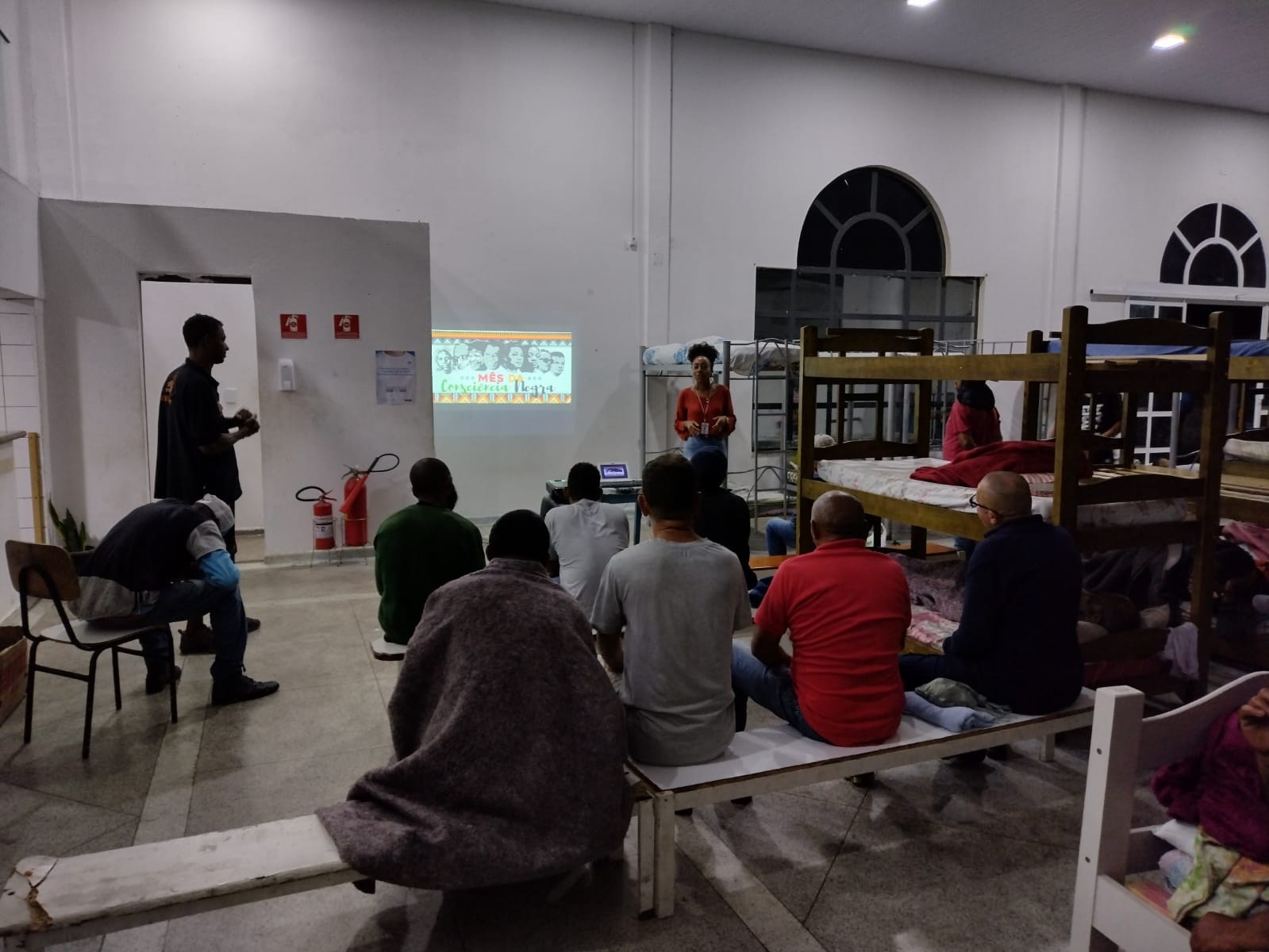 Conscientização racismo no SAI pernoite_divulgação PMG