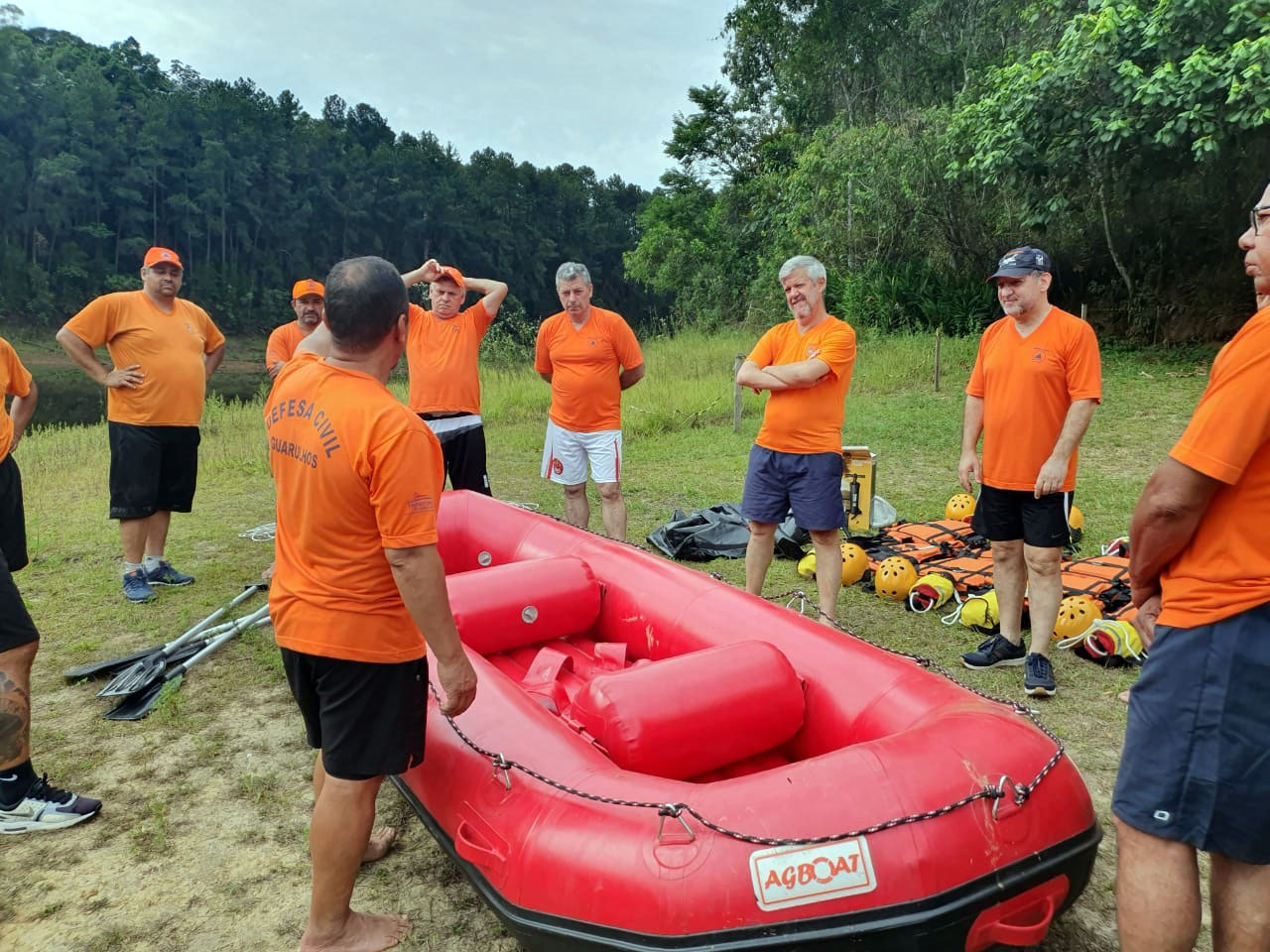 Defesa Civil realiza treinamento para atendimento e salvamento em enchentes (1)