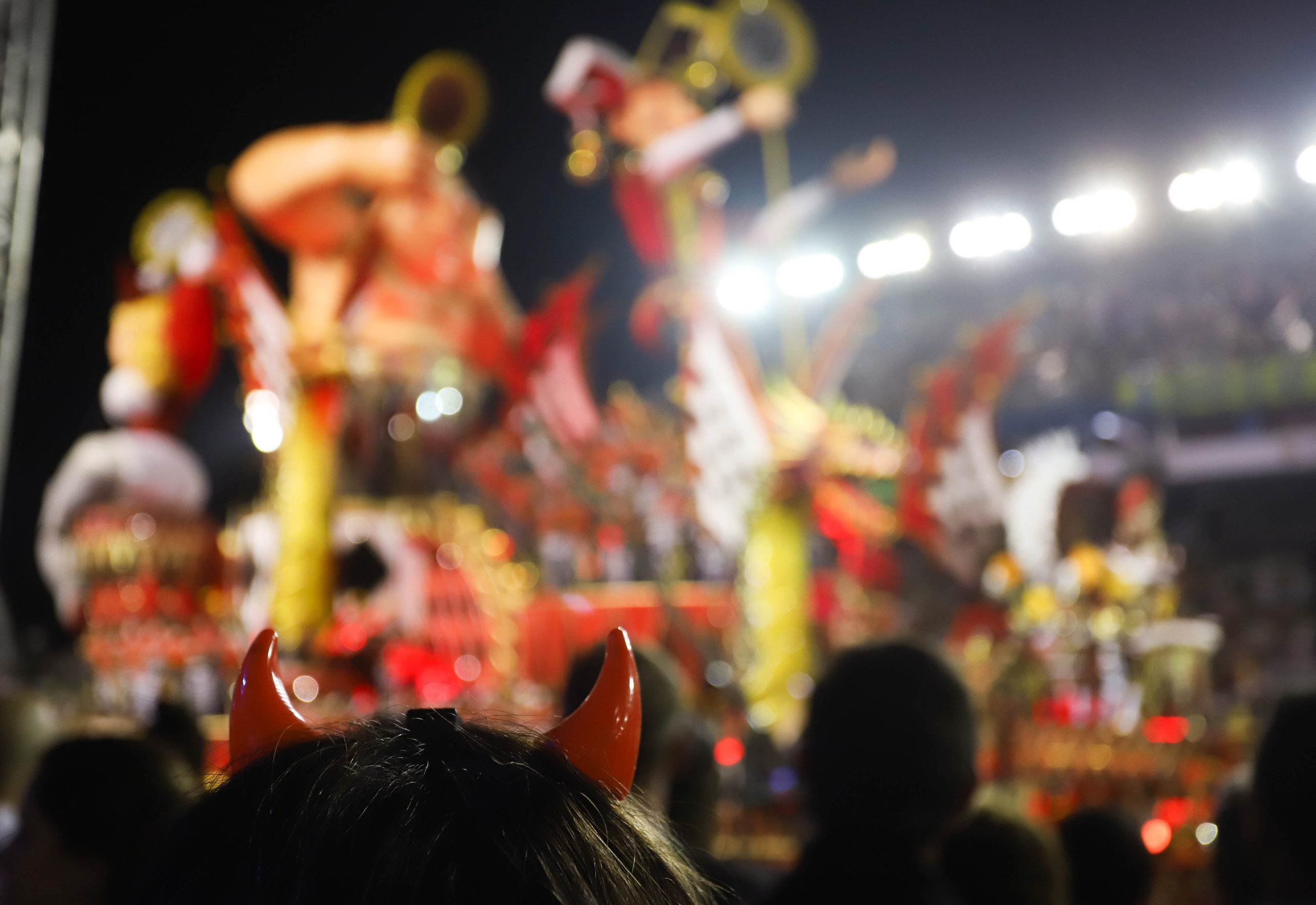 Governador João Doria assiste ao Carnaval em São Paulo