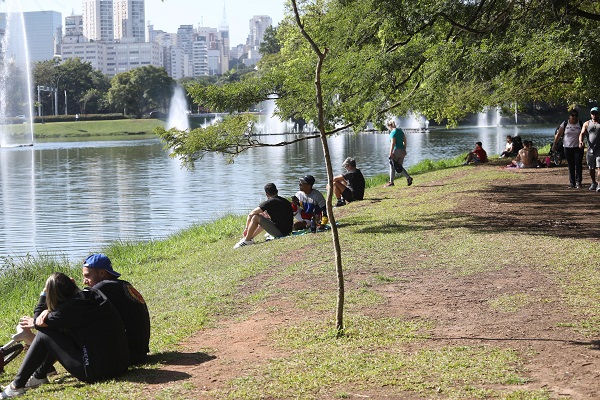 PARQUE DO IBIRAPUERA MOVIMENTAÇÃO