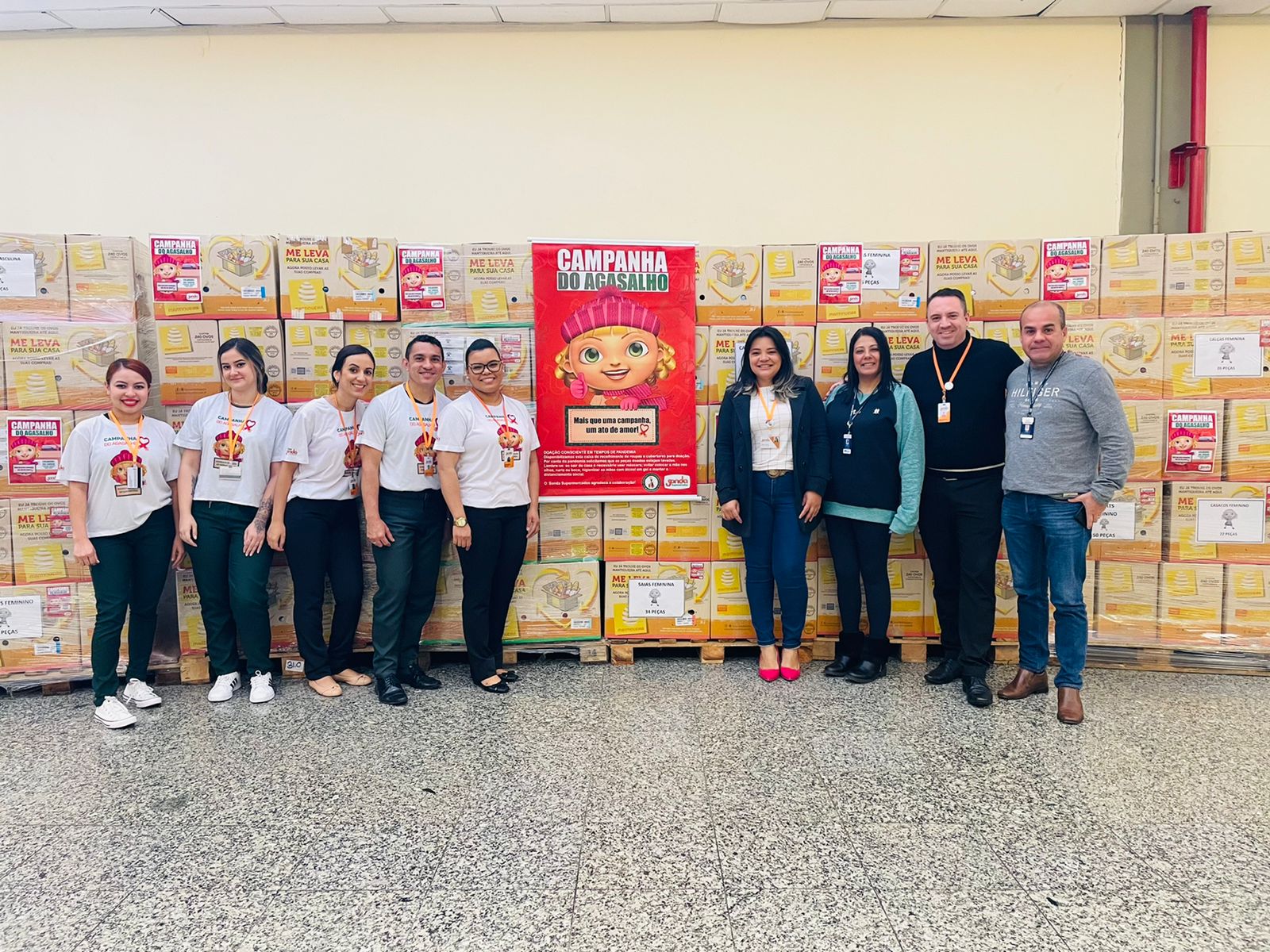campanha agasalho