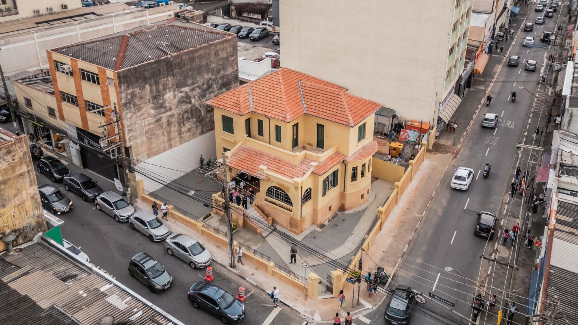 Casarão Rua 7 de setembro_foto drone Gezer AmorimPMG (2)