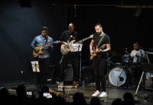 Guitar Fusion homenageia ex-integrante em apresentação na Biblioteca Monteiro Lobato