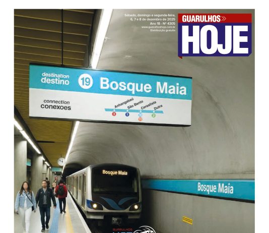 Jornal Guarulhos Hoje – Ed. 4305 – Aniversário da Cidade – 465 anos – 6, 7 e 8 de Dezembro de 2025