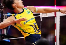 Gabi Guimarães é segunda melhor jogadora de vôlei do mundo em 2025