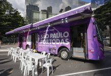 Ônibus SP Por Todas chega a Botucatu com serviços de apoio e orientação à mulher