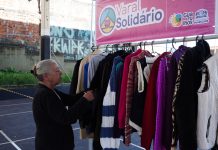 Varal Solidário entrega três mil peças de roupas no Jardim Maria Alice