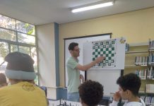 Oficina gratuita de xadrez tem encontros semanais em duas bibliotecas de Guarulhos