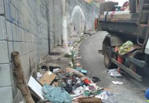 Prefeitura de Guarulhos realiza limpeza e remoção de resíduos no Vila Rio