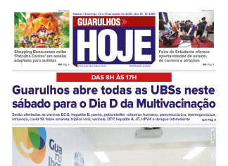 Jornal Guarulhos Hoje – Ed. 4465 – 22 e 23/08/2026