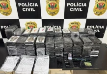 Polícia Civil apreende cerca de 200 kg de cocaína em pátio de empresa aérea no Aeroporto de Guarulhos