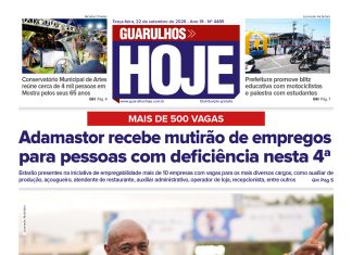 Jornal Guarulhos Hoje – Ed. 4485 – 22/09/2026