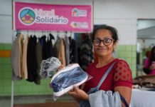 Ponte Grande recebe mais uma edição do Varal Solidário