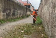 Prefeitura realiza ações de manutenção em diversos bairros nesta segunda
