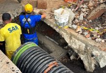 Prefeitura finaliza obras emergenciais em sistema de drenagem na região do Água Chata