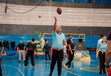 Parceria inédita da Prefeitura com a NFL incrementa aulas de Educação Física com o flag football